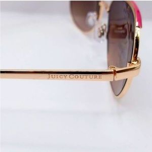 Juicy Couture Pink Aviator Sunglasses Women’s New